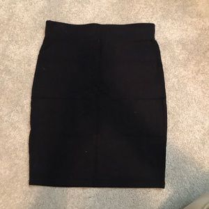 Black Pencil Skirt